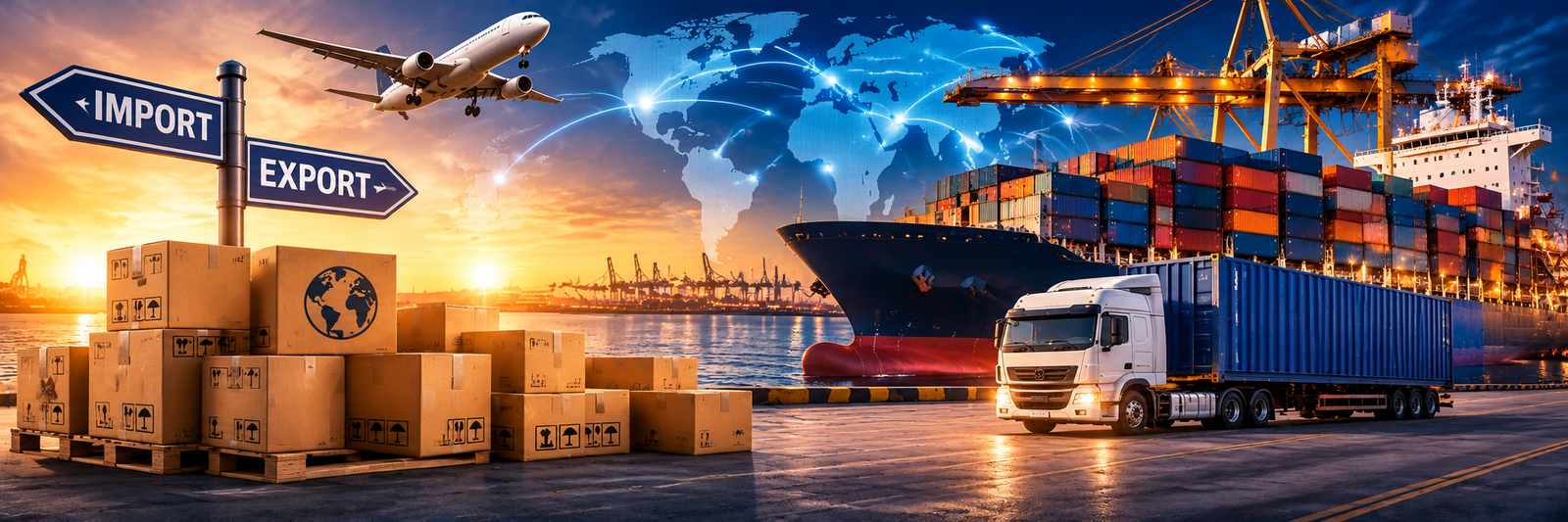 International import and export operations